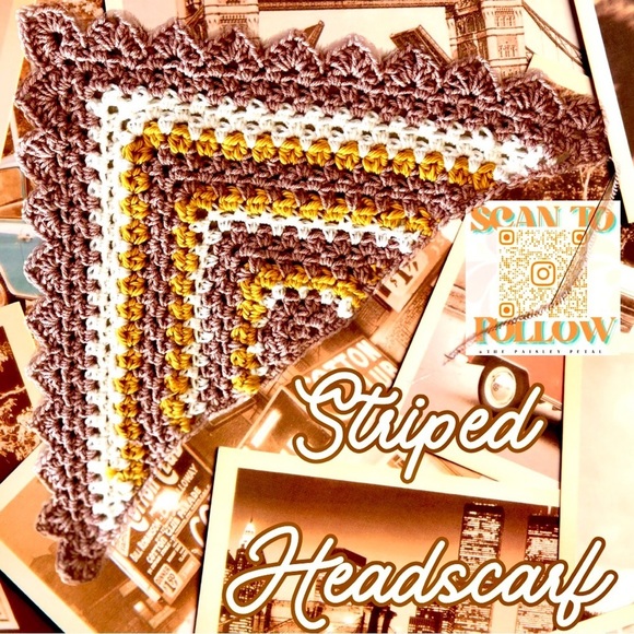 CROCHETED HEAD SCARVES - Picture 5 of 14